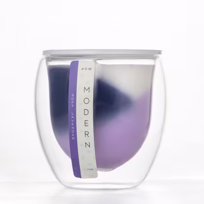 Vela Aromática Velart Modern Soft Lavender Color