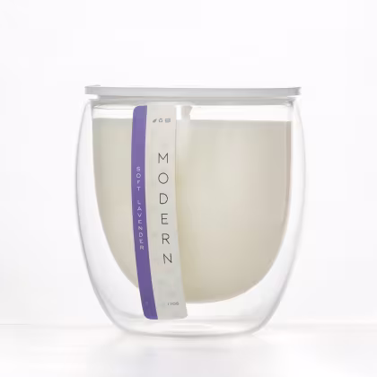 Vela Aromática Velart Modern Soft Lavender Natural, 190g.