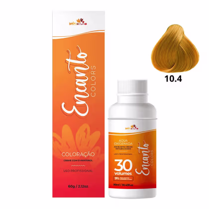 Imagem do produto Kit Beleza Ruiva Encanto Colors 10.4 e Oxigenada 30vol 9%