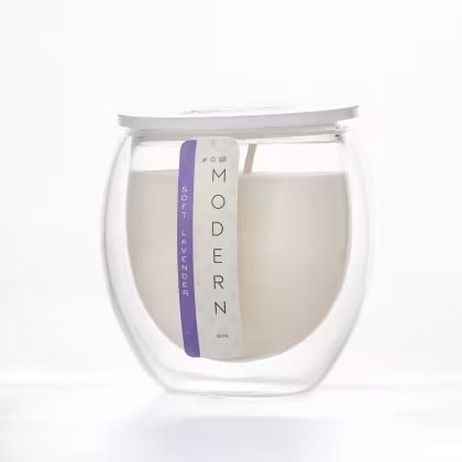 Vela Aromática Velart Modern Soft Lavender Natural, 80g.