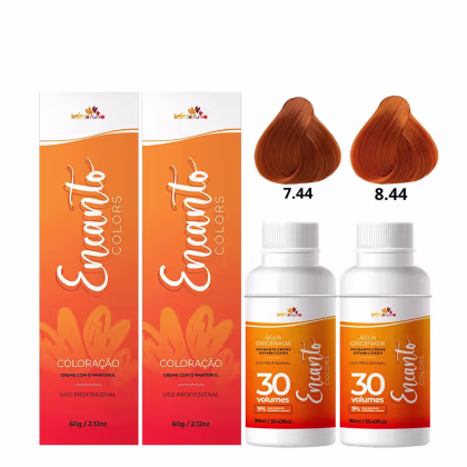 Imagem do produto Kit Beleza Ruiva Encanto Colors Ruivo Intenso Especial