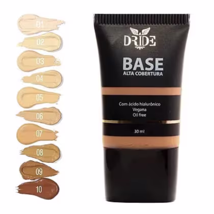 Imagem do produto Base Alta Cobertura Cor 02 -  30ml Dride
