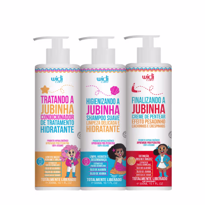 Kit Widi Care Jubinha Trio Power, 3 produtos.