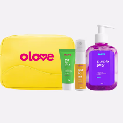 Imagem do produto Kit Massagem Sensual Hot e Doce Olove + Brinde Necessaire