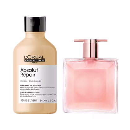 Imagem do produto Kit Lancôme Idôle Perfume Edp Feminino 25ml + 1 Shampoo 300ml