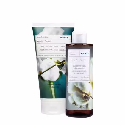 Imagem do produto Kit Korres Algodão Puro Hidratante Óleo Corporal (2 produtos)