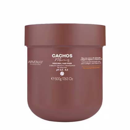 Imagem do produto Arvensis Cachos Naturais Crespos e Crespíssimos - Máscara Capilar 500g