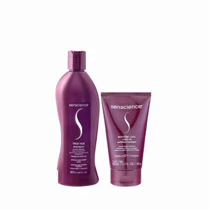 Imagem do produto Kit Senscience True Hue Shampoo 280ml + Moisture Lock Leave-In 150ml