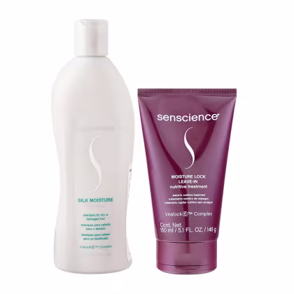 Imagem do produto Kit Senscience Silk Moisture Shampoo 280ml + Moisture Lock Leave-In 150ml