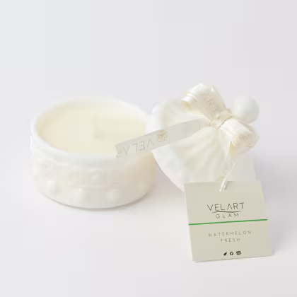 Vela Aromática Velart Glam Watermelon Fresh, 90g.
