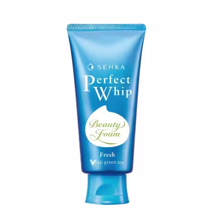 Espuma de Limpeza Facial Senka Perfect Whip Fresh, 100g.