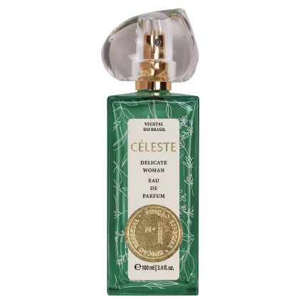 Perfume Feminino Céleste Vegetal do Brasil EDP, 100ml.
