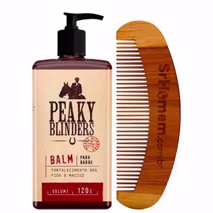 Imagem do produto Balm Para Barba Peaky Blinders 120g Pente Curvo Don Alcides