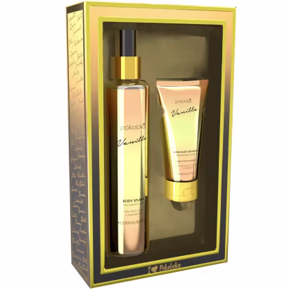 Imagem do produto KIT LOKA BLACK VANILLA - POKOLOKA - body splash 250 ml / hidratante 60 ml