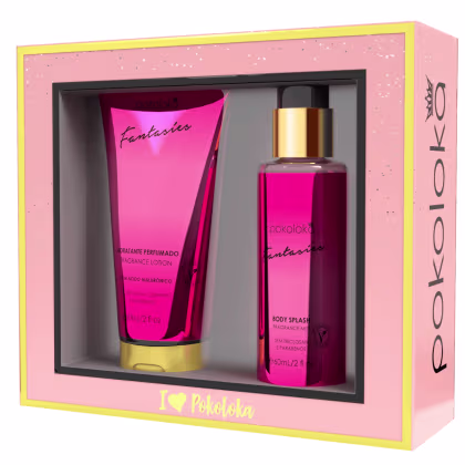 Imagem do produto kit fantasies (britney spears) body splahs+hiratante corporal 60 ml pokoloka