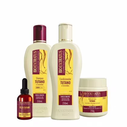 Imagem do produto Kit Bio Extratus Tutano Vitamina E Booster Home Care Oil (4 produtos)