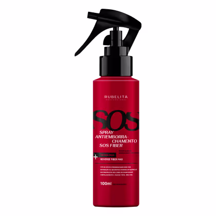 Imagem do produto Spray Antiemborrachamento SOS Fiber 100ml Rubelita Professional