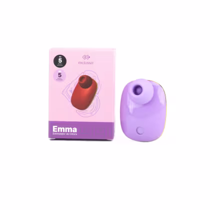 Imagem do produto Estimulador Clitóris em Silicone - Lavanda | Exclusiva Emma