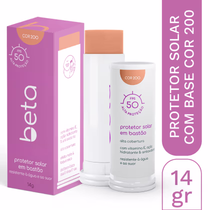 Imagem do produto Beta Protetor Solar em Bastão Cor 200