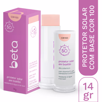 Imagem do produto Beta Protetor Solar em Bastão Cor 100