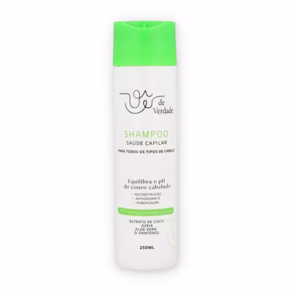 Imagem do produto Shampoo Natural Vegano Limpeza e Fortalecimento Capilar 250ml