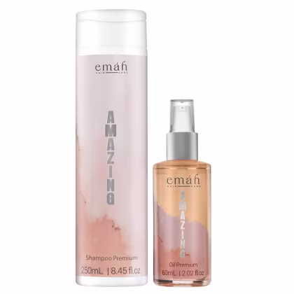 Kit Emáh Hair Care Amazing Duo Oil Care, 2 produtos.
