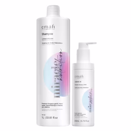Imagem do produto Kit Emáh Miracle Nutrition Salon (2 Produtos)