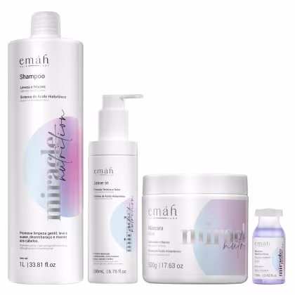 Imagem do produto Kit Emáh Miracle Nutrition Luxery Combo (4 Produtos)
