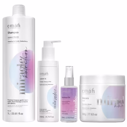 Imagem do produto Kit Emáh Miracle Nutrition Combo Oil (4 Produtos)