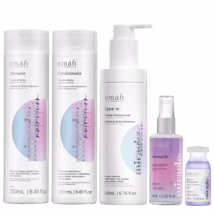 Kit Emáh Miracle Nutrition Power com 5 Produtos
