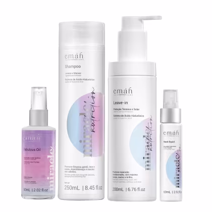 Kit Emáh Miracle Nutrition 11 com 4 Produtos