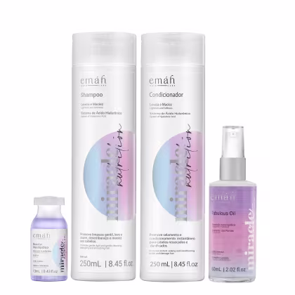 Kit Emáh Miracle Nutrition 16 com 4 Produtos
