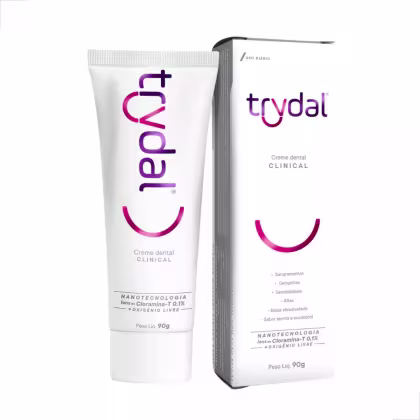 Creme Dental Clinical, da marca Trydal.