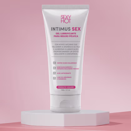 Imagem do produto Gel Lubrificante Íntimo Com Ativos Naturais - INTIMUS SEX