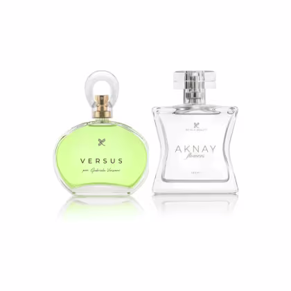 Imagem do produto Conjunto Perfumes Aknay e Versus Pétala Beauty - 100ml