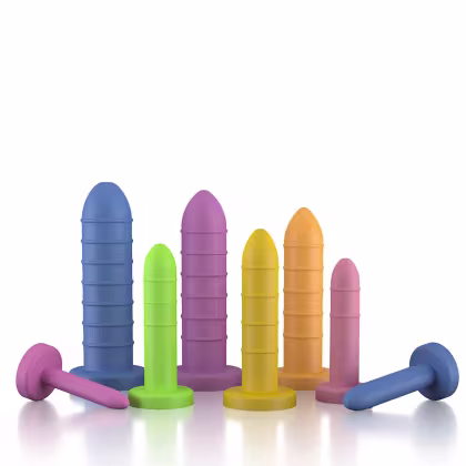 Imagem do produto Kit de Dilatador Vaginal Graduados Anelado 8 Unidades