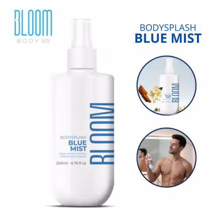 Imagem do produto Body Splash Blue Mist Masculino - Deo Colônia - Bloom - 200 Ml - Spray