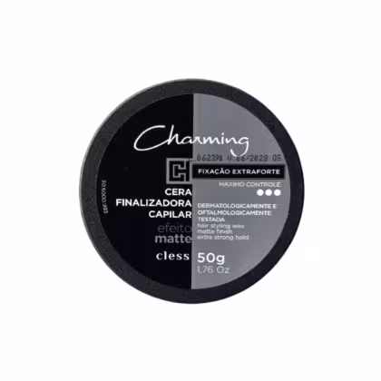 Imagem do produto Cless Charming Cera Finalizadora Fixação Extra Forte Efeito Matte 50g