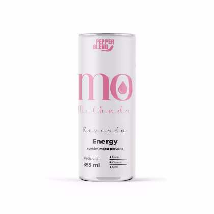 Imagem do produto Energético Funcional Revoada MO Molhada 355ml Sabor Guaraná, Maca Peruana e Vitaminas
