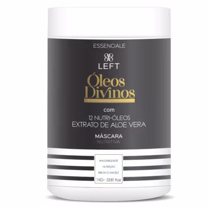 Imagem do produto Left Cosméticos Essenciale Óleos Divinos - Máscara Capilar 1kg