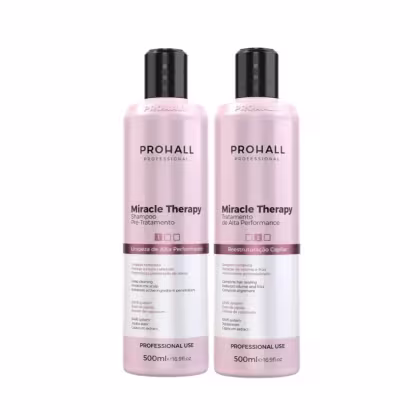 Imagem do produto Prohall Miracle Therapy kit Shampoo e Condicionante 500ml