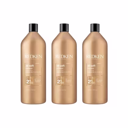 Imagem do produto Redken All Soft Argan Oil Kit 3 Shampoo 1000ml