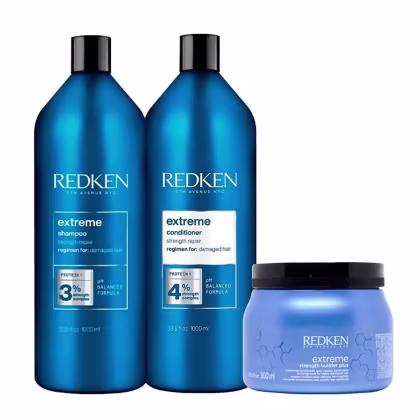 Imagem do produto Redken Extreme Shampoo + Condicionador 1L  + Máscara Capilar 500ml