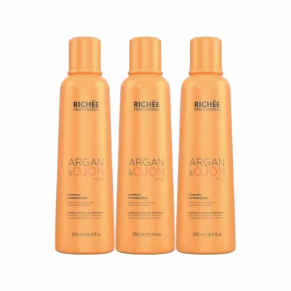 Imagem do produto Richée Professional Argan e Ojon Kit 3 Shampoo 250ml