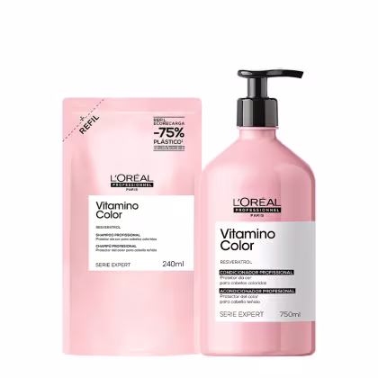 Imagem do produto Kit L'Oréal Professionnel Vitamino Color Duo 750 Refil (2 produtos)