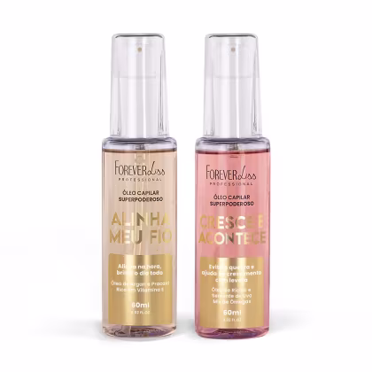 Imagem do produto Kit Óleos Superpoderosos Alinhamento e Crescimento Forever Liss