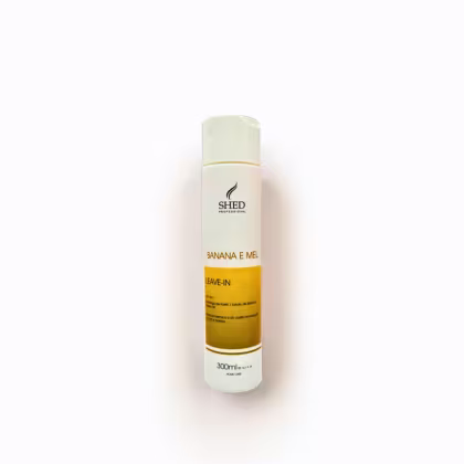 Leave-in SHED Professional Banana e Mel, 300ml.