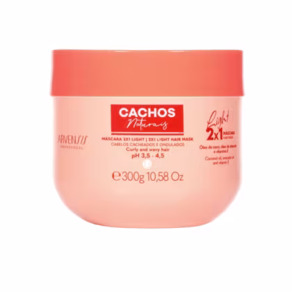 Imagem do produto Máscara Capilar Light 2x1 Arvensis Cachos Definidos - Tratamento e Finalização