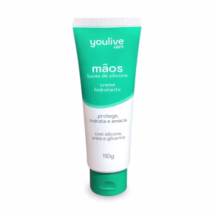 Creme Hidratante para Mãos youlive Mãos Luvas de Silicone, 110g.