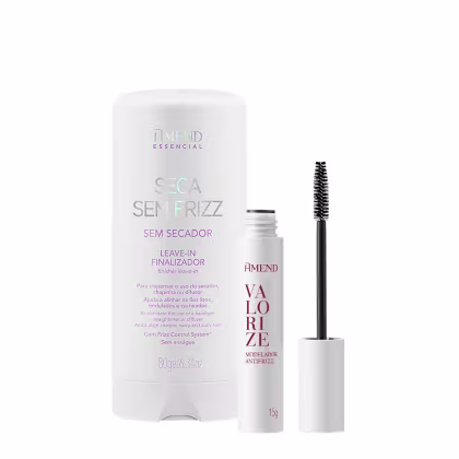 Imagem do produto Kit Amend Seca Sem Frizz Valorize Leave-in Modelador (2 produtos)